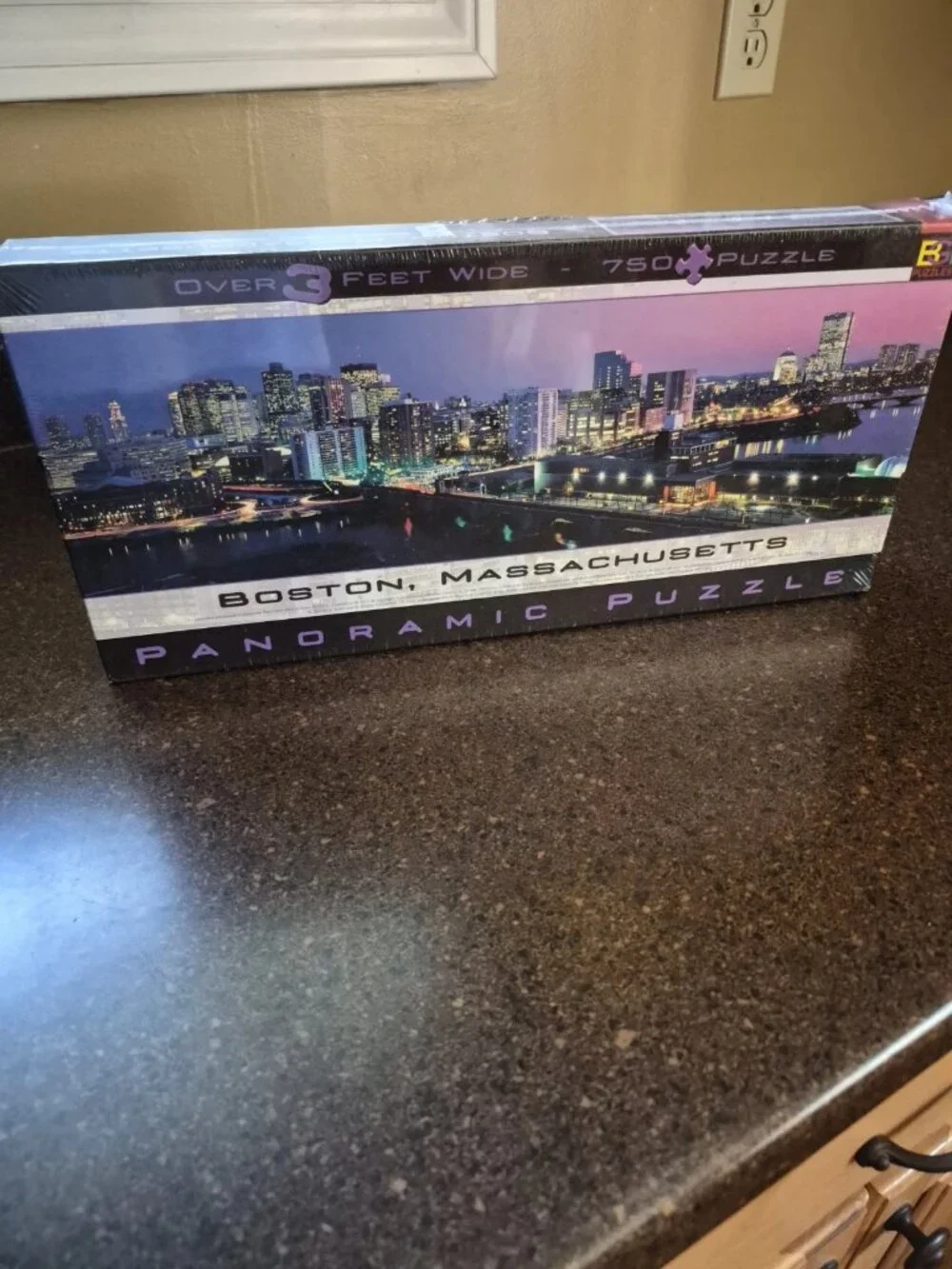 NEW/SEALED Buffalo Games Boston, Massachusetts 750 PC Panoramic Puzzle